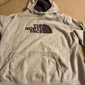 The North face hoodie sweatshirt